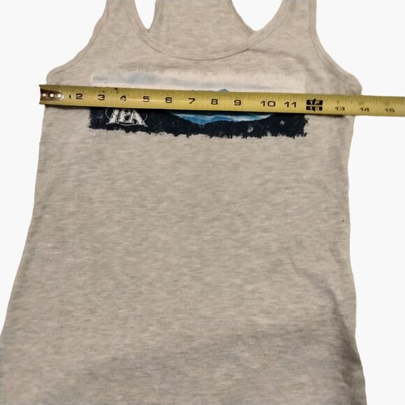Casitas Blue IPA Racerback Tank Top S Gray Small Craft Beer - Picture 5 of 6